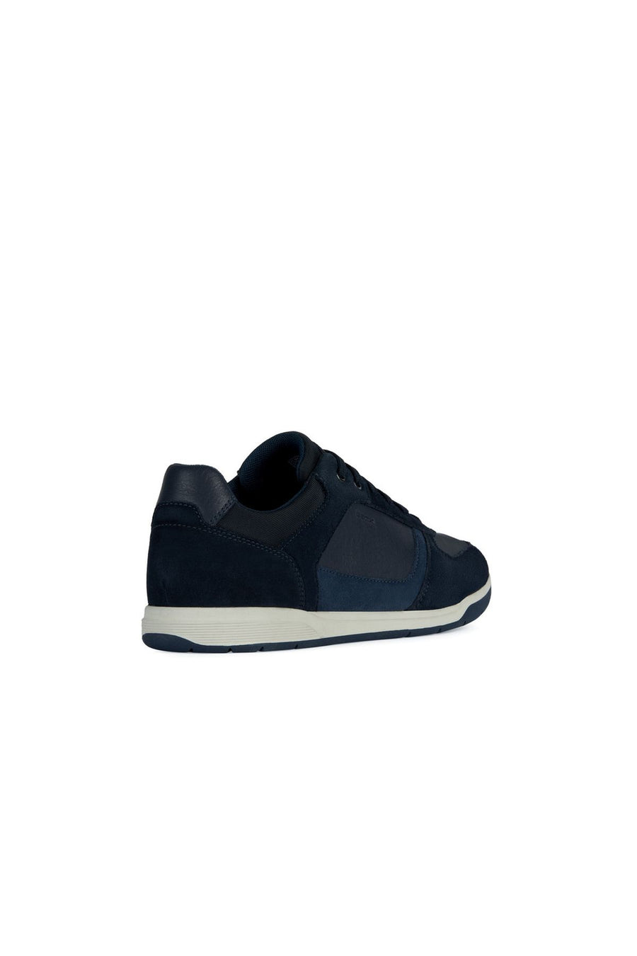 Geox Erkek Lacivert Spherica Ec3 Bağcıklı Deri Sneaker
