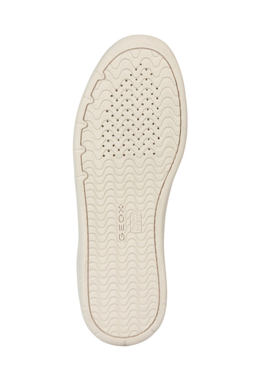Geox Erkek Beyaz Bağcıklı Deri Sneaker