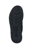 Geox Erkek Siyah Portello Bağcıklı Deri Sneaker | Derimod