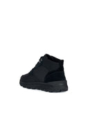 Geox Men's Black Spherica Lace-Up Leather Boots | Derimod