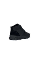 Geox Men's Black Spherica Lace-Up Leather Boots | Derimod