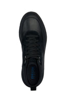 Geox Men's Black Spherica Lace-Up Leather Boots | Derimod