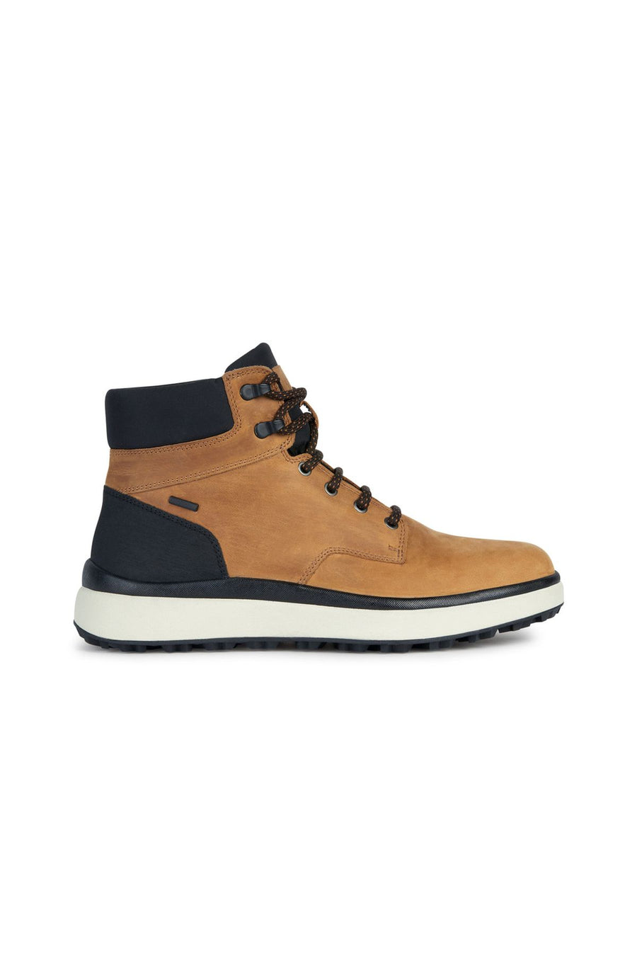 Geox Men's Cinnamon Granito Lace-Up Leather Boots U36FZC00045C2112 | Derimod