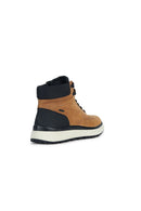Geox Men's Cinnamon Granito Lace-Up Leather Boots | Derimod
