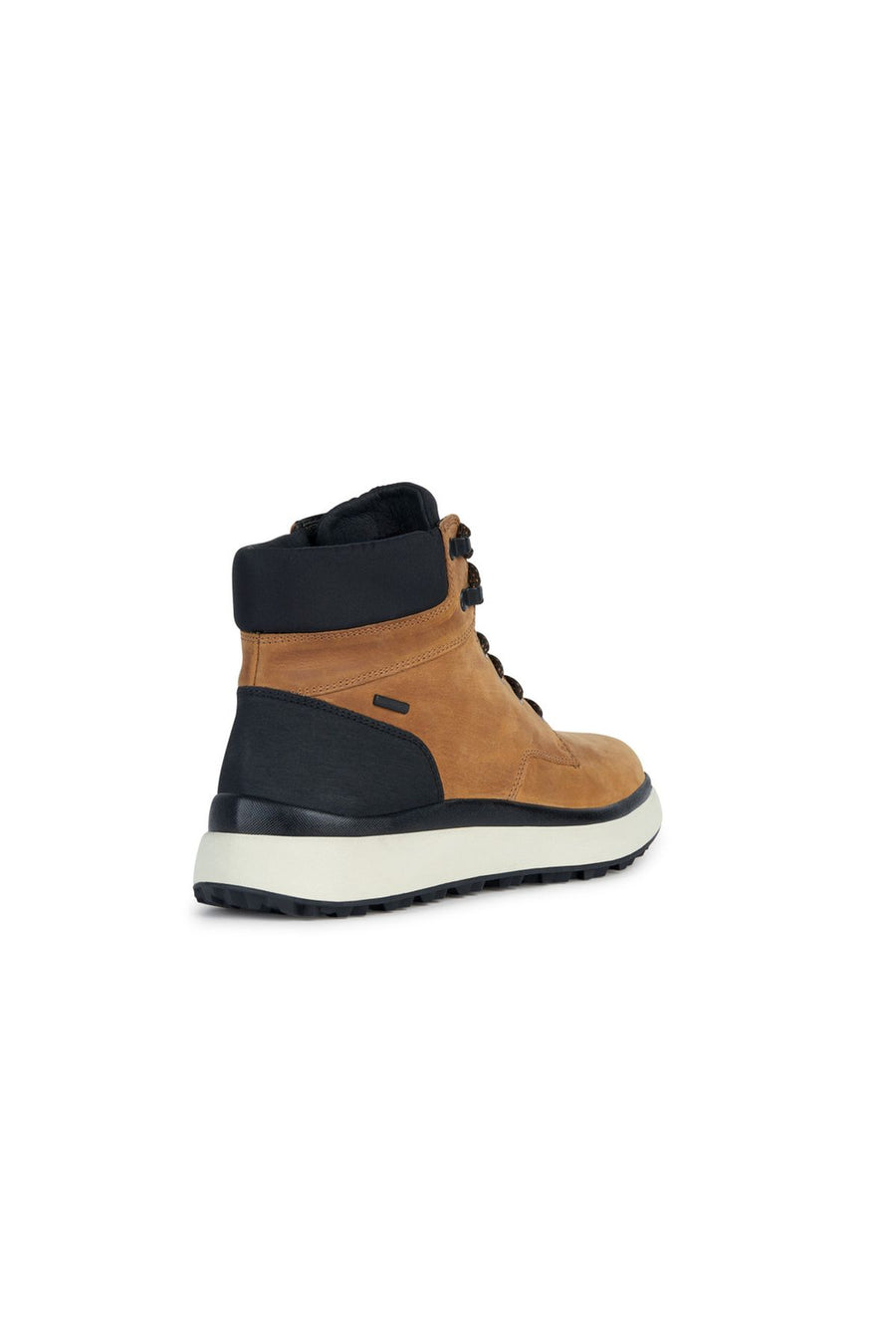Geox Men's Cinnamon Granito Lace-Up Leather Boots