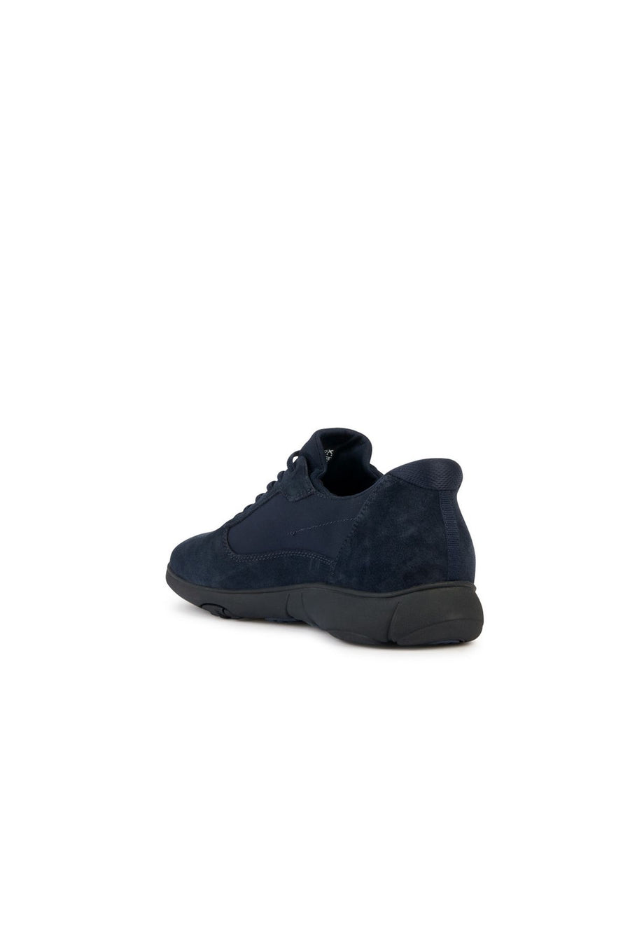 Geox Men's Navy Blue Nebula 2.0 Lace-up Leather Sneaker