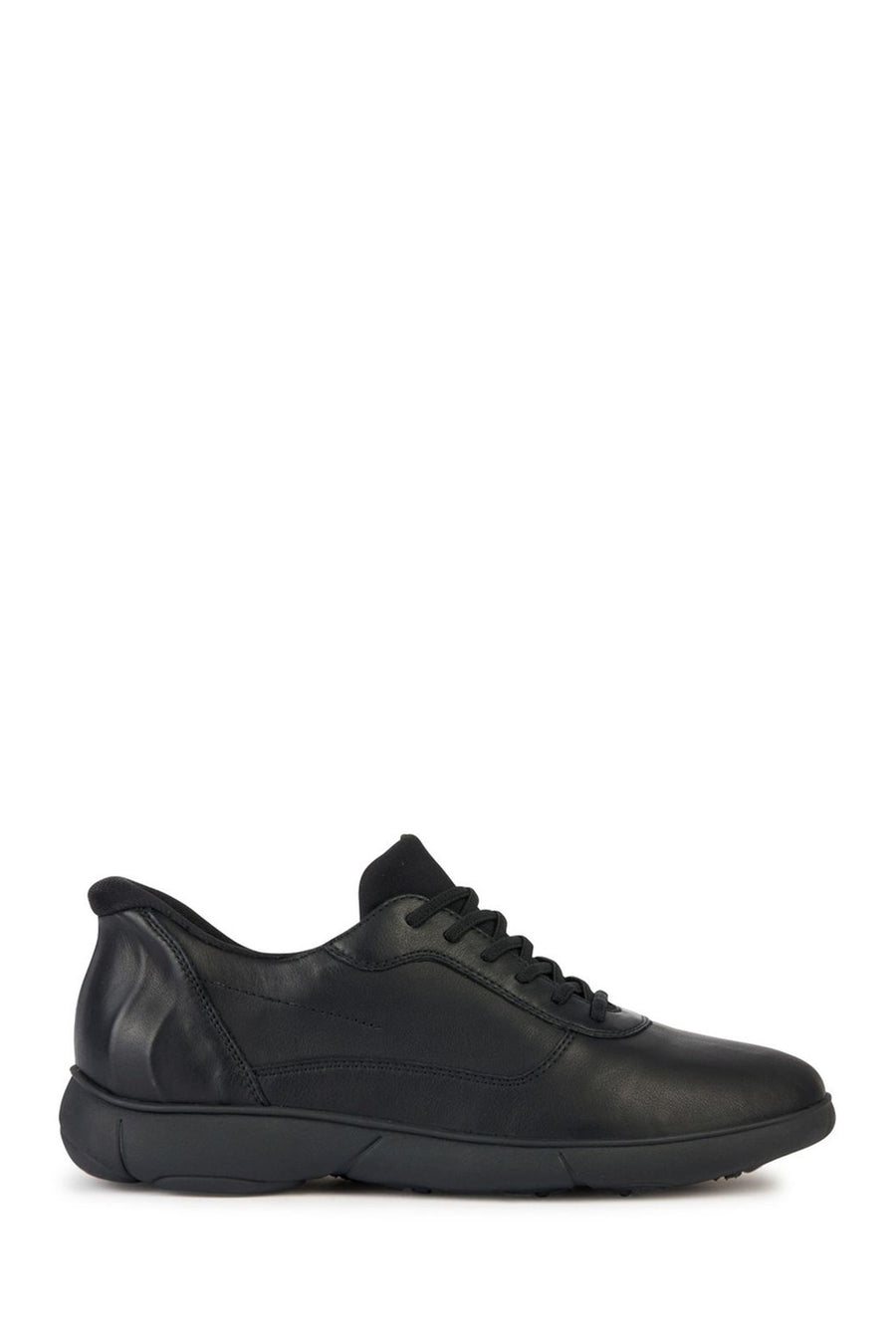 Geox Men's Black Nebula Lace-up Leather Sneaker U36G6B00085C9999 | Derimod