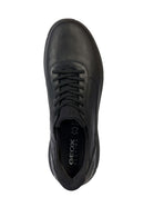 Geox Men's Black Nebula Lace-up Leather Sneaker | Derimod
