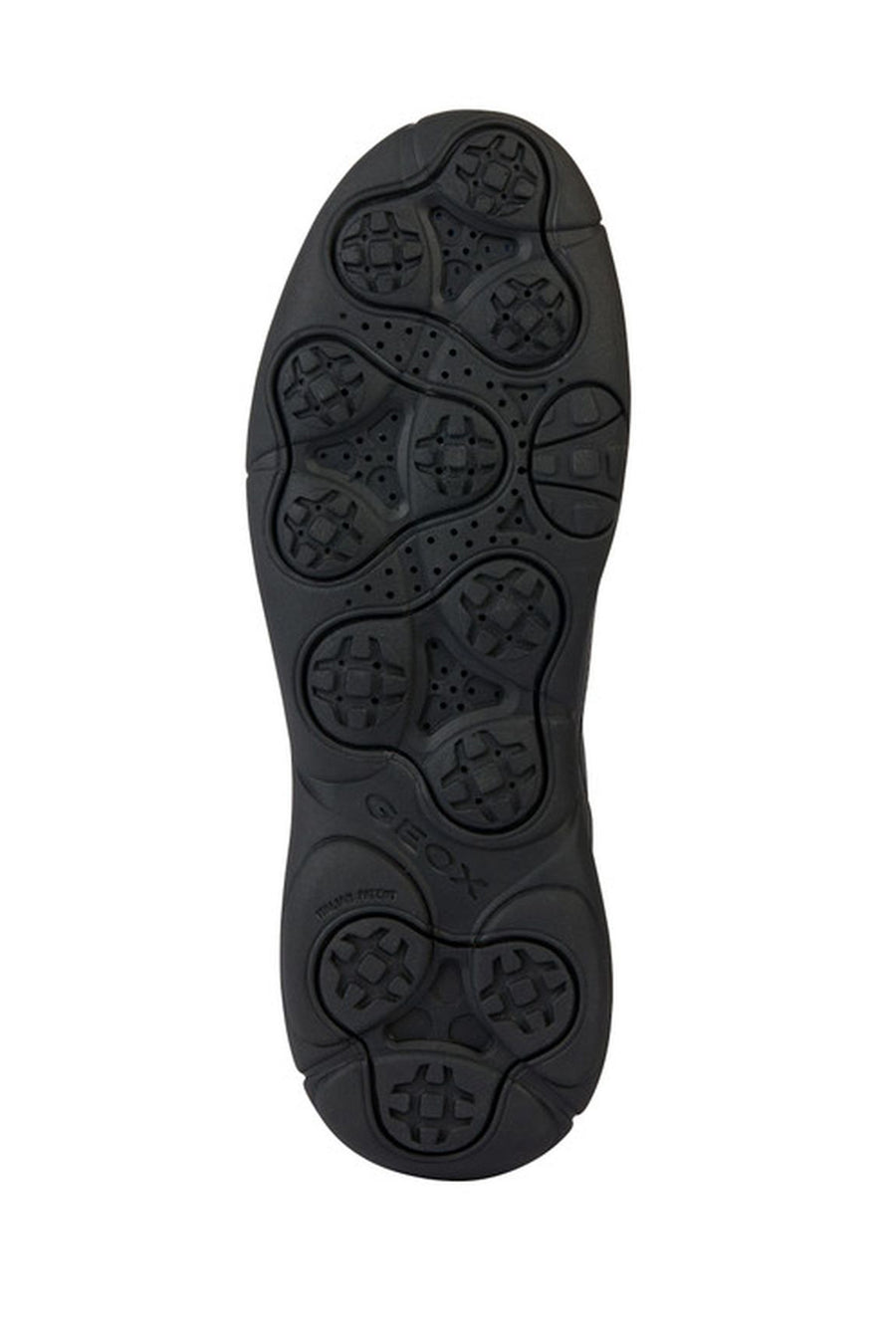 Geox Men's Black Nebula Lace-up Leather Sneaker