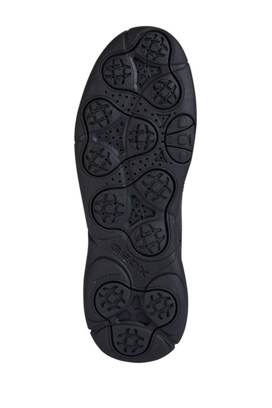 Geox Men's Black Nebula Lace-up Leather Sneaker
