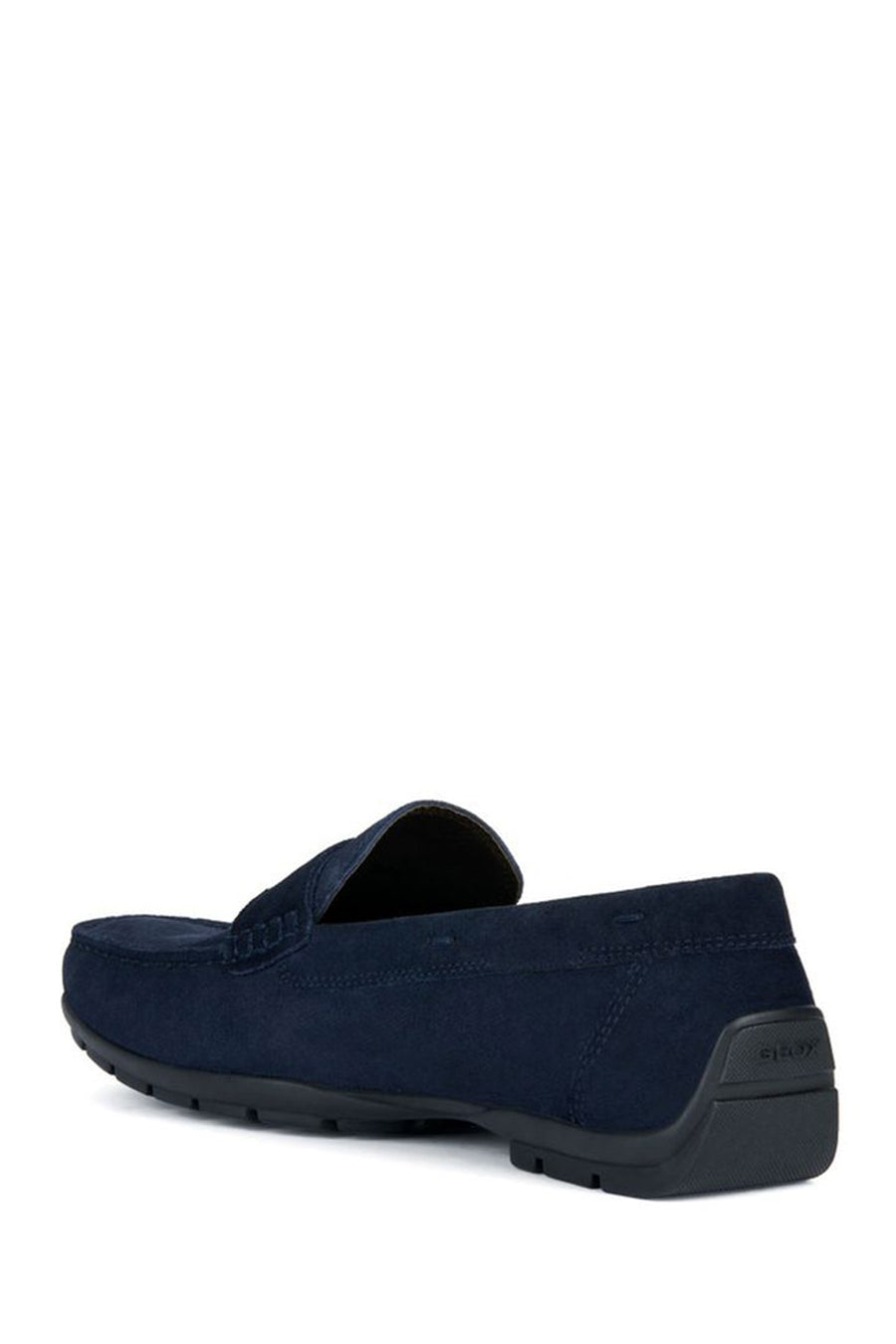 Geox Men's Navy Blue Moner Suede Leather Masculine Loafer