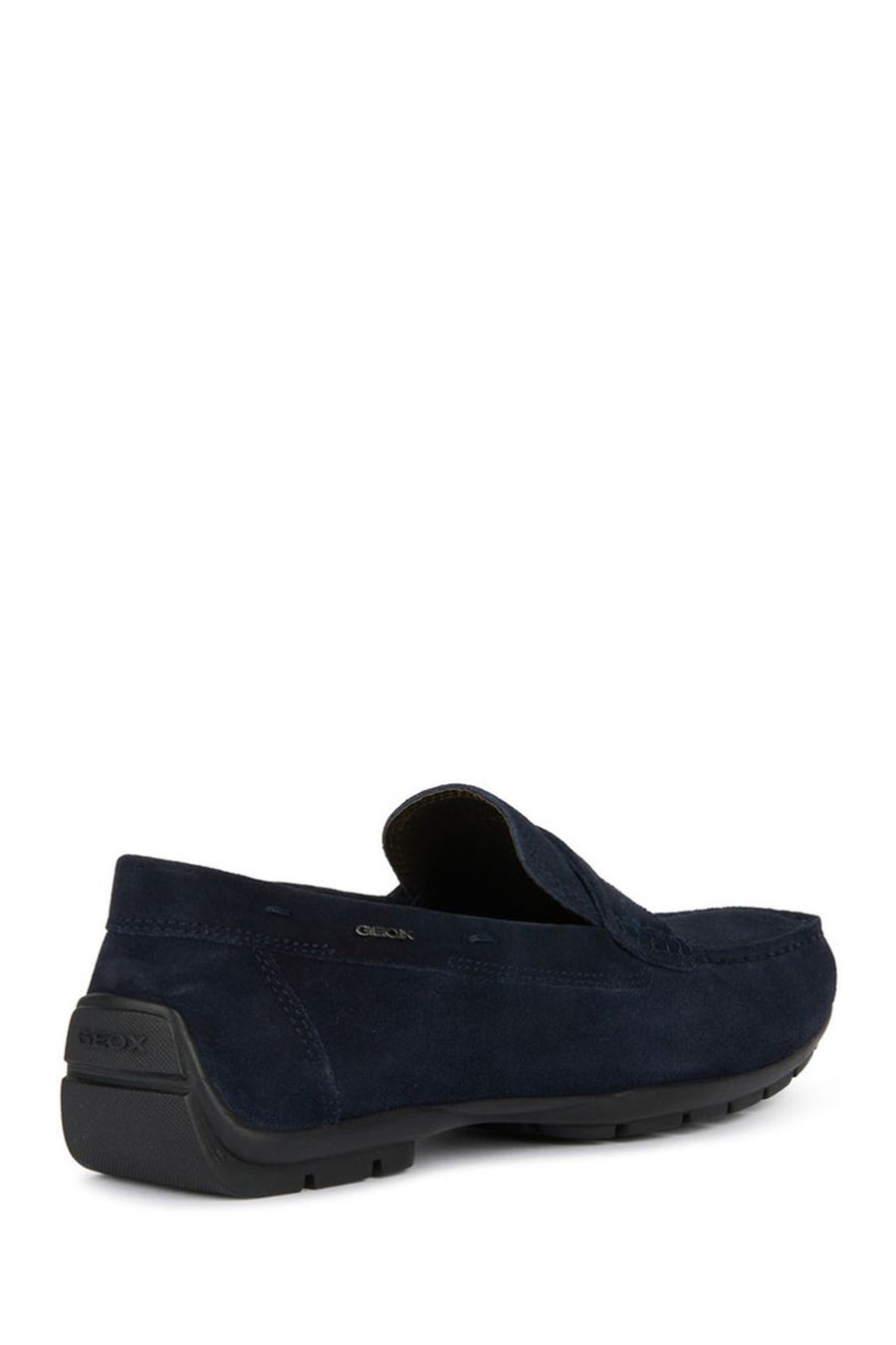 Geox Men's Navy Blue Moner Suede Leather Masculine Loafer