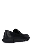 Geox Men's Black Andalo Leather Casual Loafer | Derimod