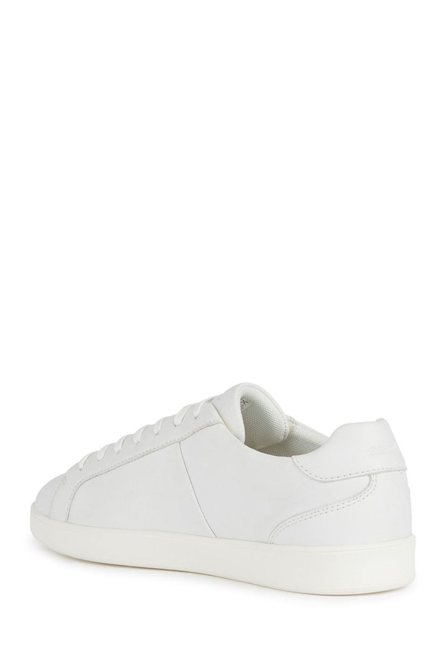 Geox Erkek Beyaz Regio Bağcıklı Deri Sneaker