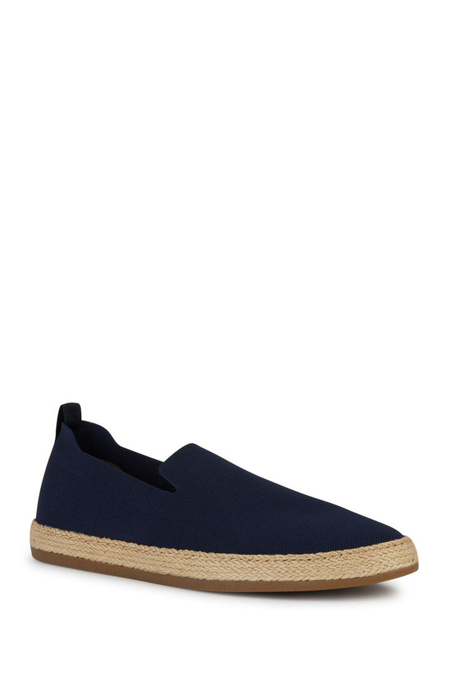 Geox Men's Navy Blue Pantelleria Straw Sole Espadrille