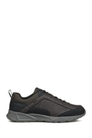 Geox Erkek Kahverengi Nebula Bağcıklı Kumaş Sneaker | Derimod