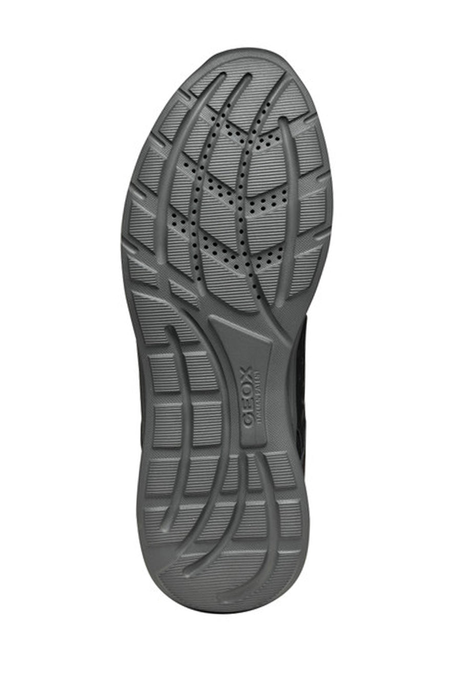 Geox Erkek Kahverengi Nebula Bağcıklı Kumaş Sneaker