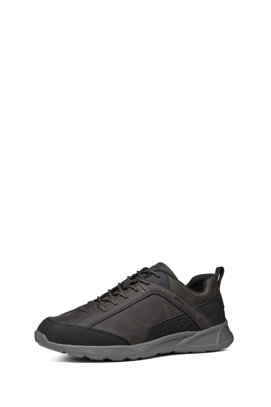 Geox Erkek Kahverengi Nebula Bağcıklı Kumaş Sneaker
