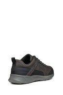 Geox Erkek Kahverengi Nebula Bağcıklı Kumaş Sneaker | Derimod
