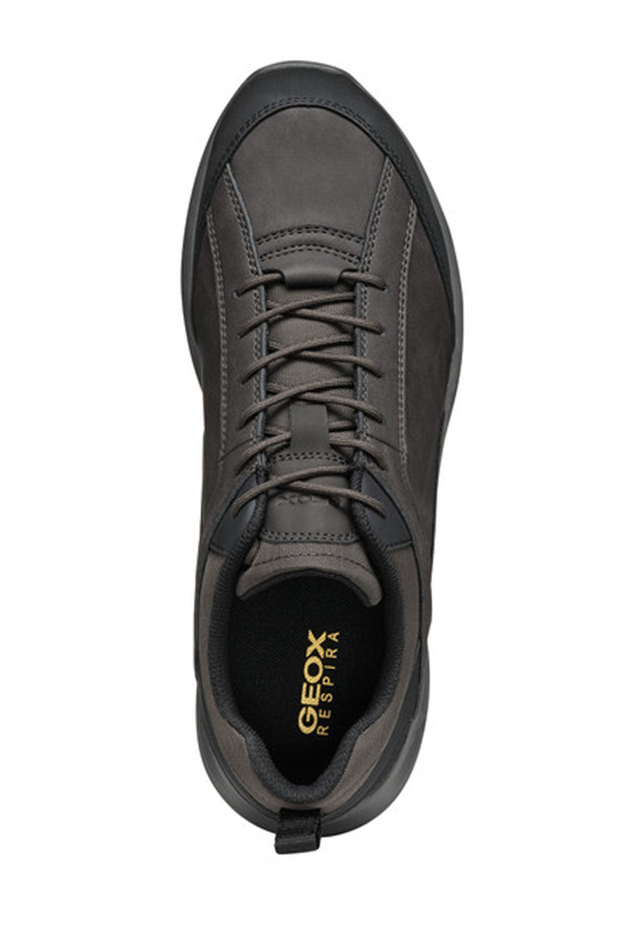 Geox Erkek Kahverengi Nebula Bağcıklı Kumaş Sneaker