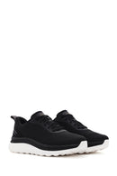 Geox Erkek Siyah Spherica Actif X Bağcıklı Kumaş Sneaker | Derimod