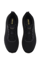 Geox Erkek Siyah Spherica Actif X Bağcıklı Kumaş Sneaker | Derimod
