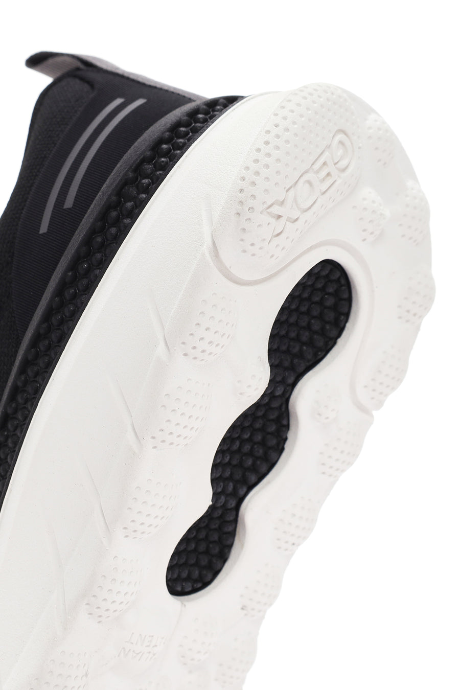 Geox Erkek Siyah Spherica Actif X Bağcıklı Kumaş Sneaker