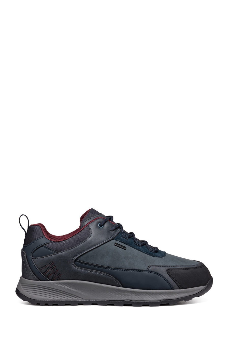 Geox Erkek Lacivert Bağcıklı Deri Sneaker U46EZD0MEEKC4002 | Derimod
