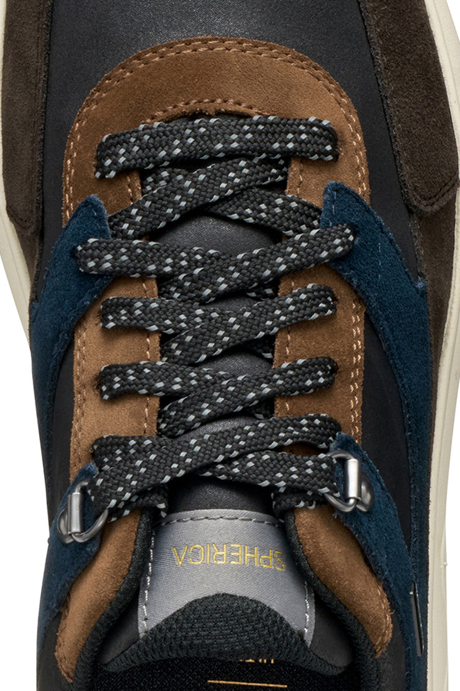 Geox Erkek Kahverengi U Spherıca 4X4 B Abx C - Suede Bağcıklı Kalın Tabanlı Kumaş Sneaker