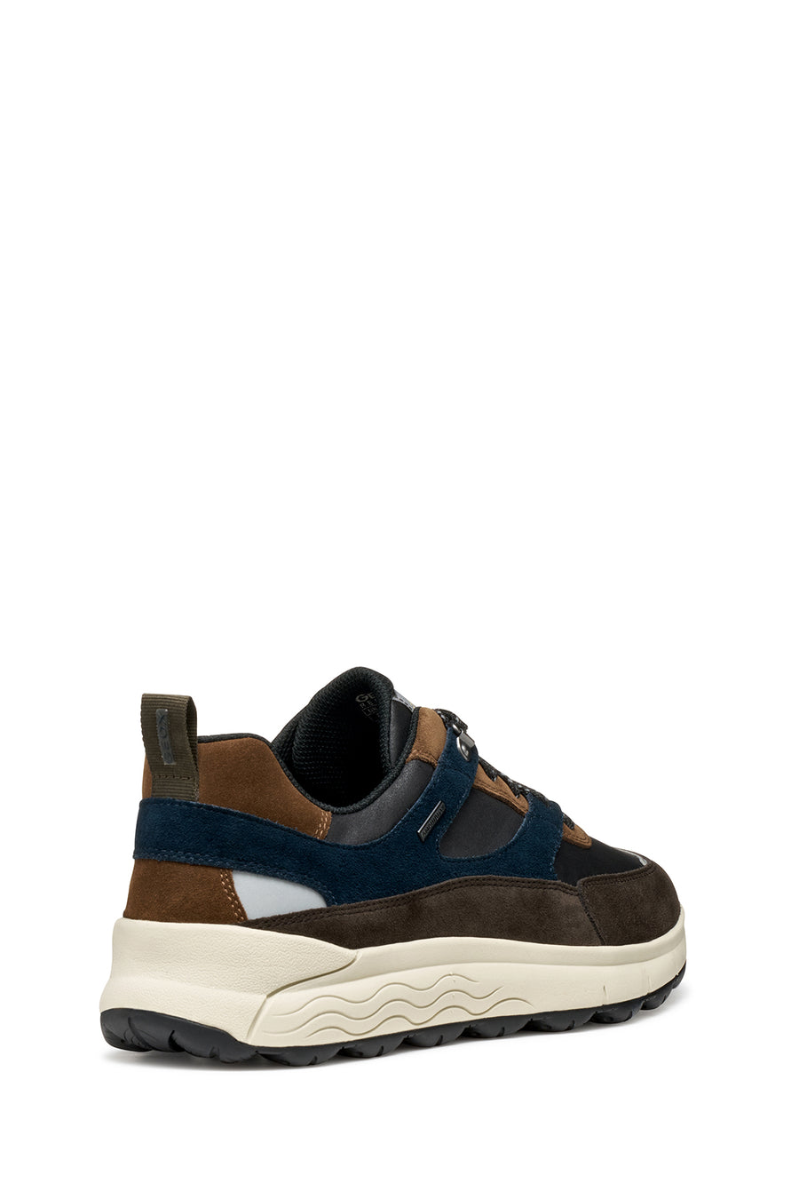Geox Erkek Kahverengi U Spherıca 4X4 B Abx C - Suede Bağcıklı Kalın Tabanlı Kumaş Sneaker