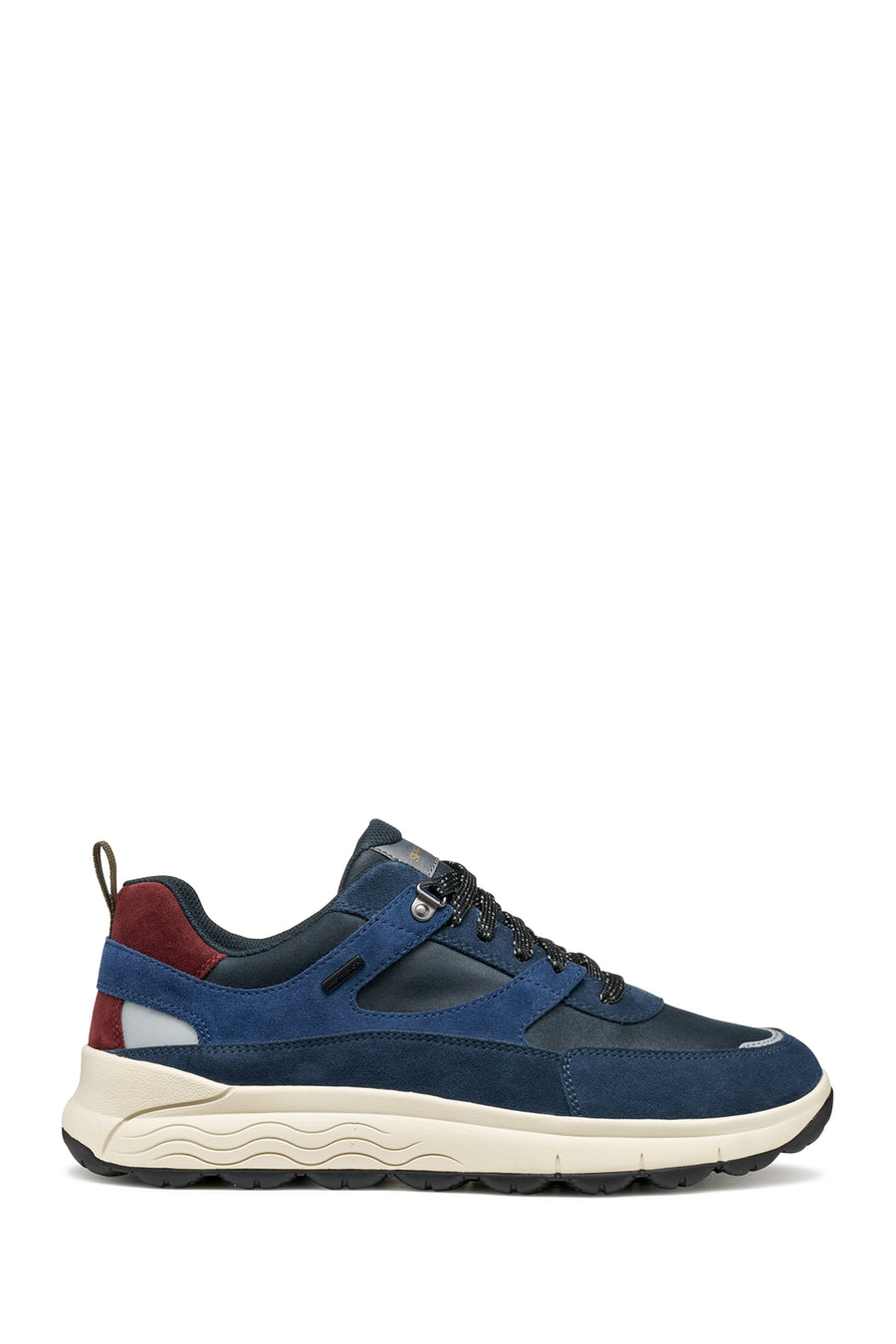 Geox Erkek Lacivert U Spherıca 4X4 B Abx C - Suede Bağcıklı Kalın Tabanlı Kumaş Sneaker U56FDC022CQC4K4B | Derimod