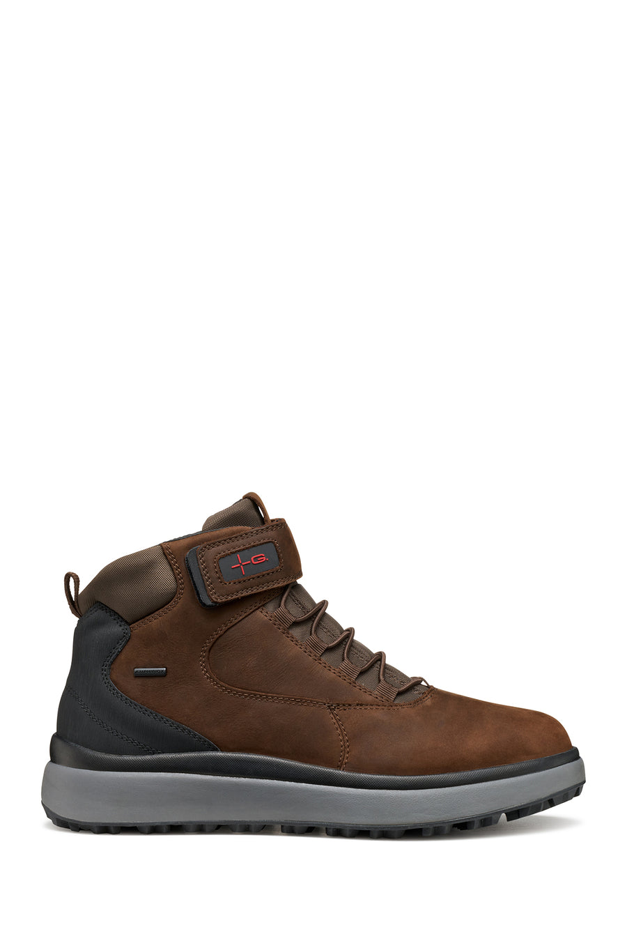 Geox Men Brown U Granito + Grip B Abx C - Oil Laced Leather Outdoor Boot U56FZC00045C6006 | Derimod