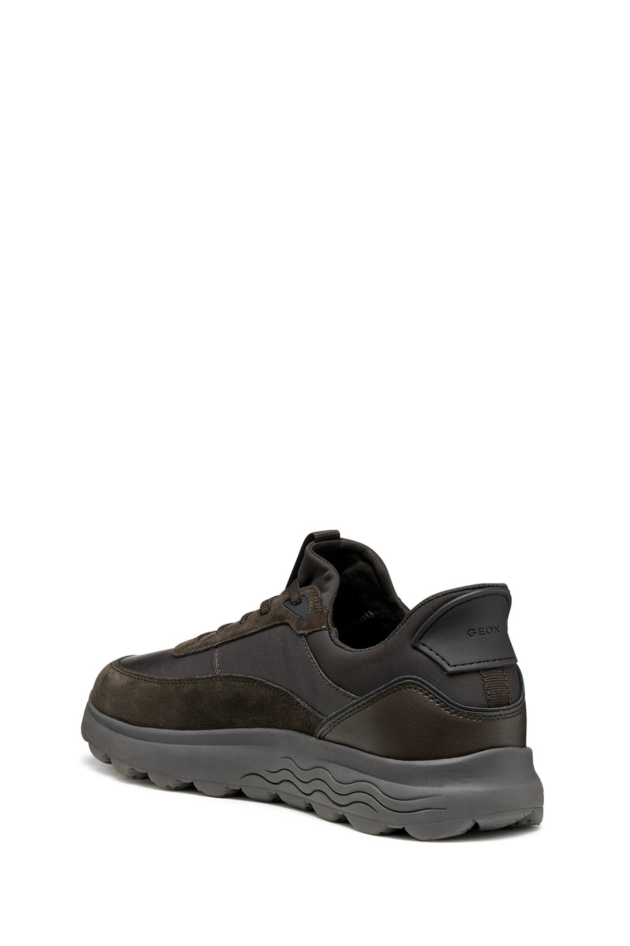 Geox Erkek Kahverengi U Spherıca Plus A - Nappa+Sued Bağcıklı Süet Sneaker