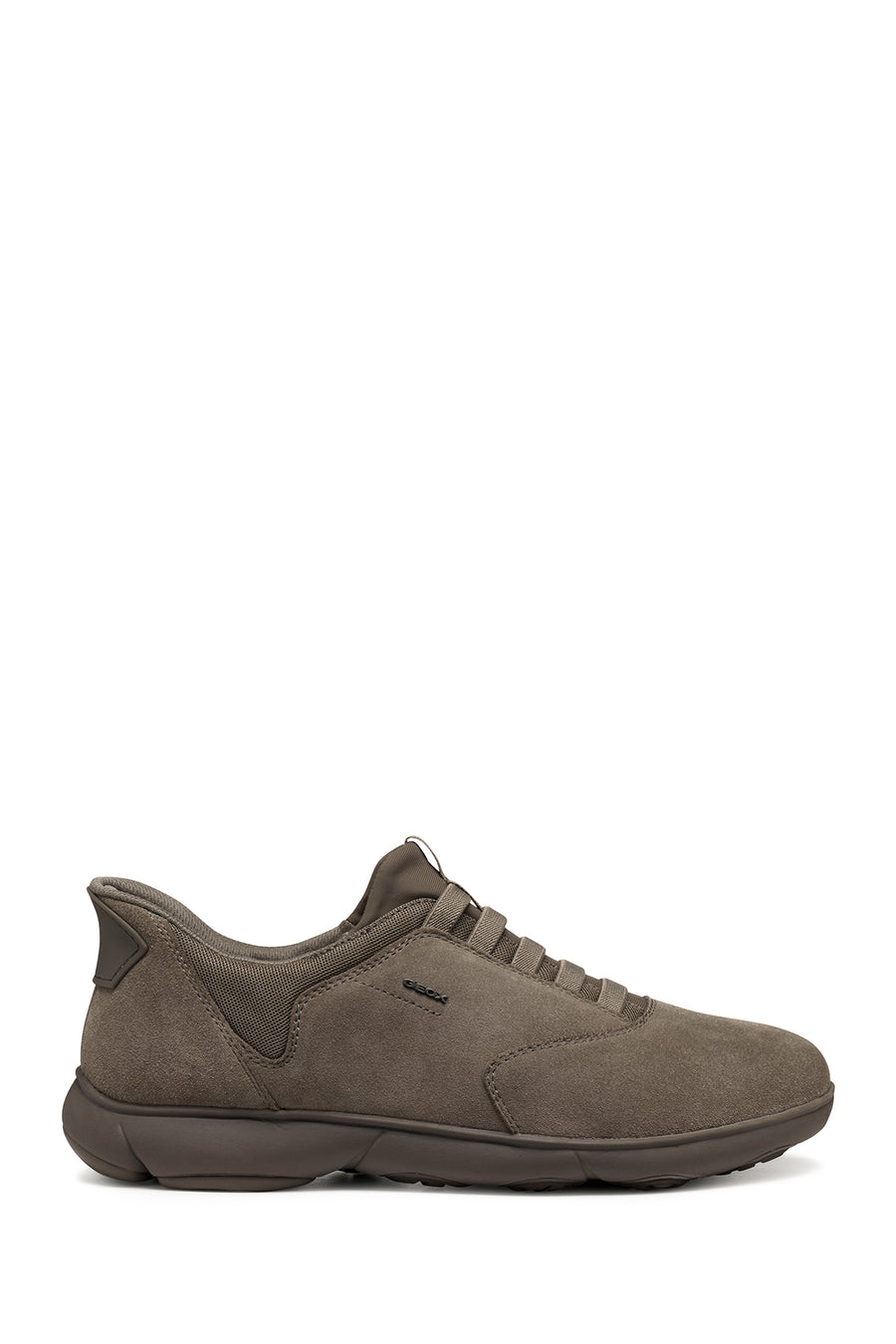 Geox Men Mink U Nebula 2.0 Plus Lace-Up Suede Leather Casual Shoes U56MXB00022C1018 | Derimod