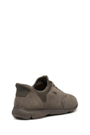 Geox Men Mink U Nebula 2.0 Plus Lace-Up Suede Leather Casual Shoes | Derimod