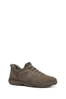 Geox Men Mink U Nebula 2.0 Plus Lace-Up Suede Leather Casual Shoes | Derimod