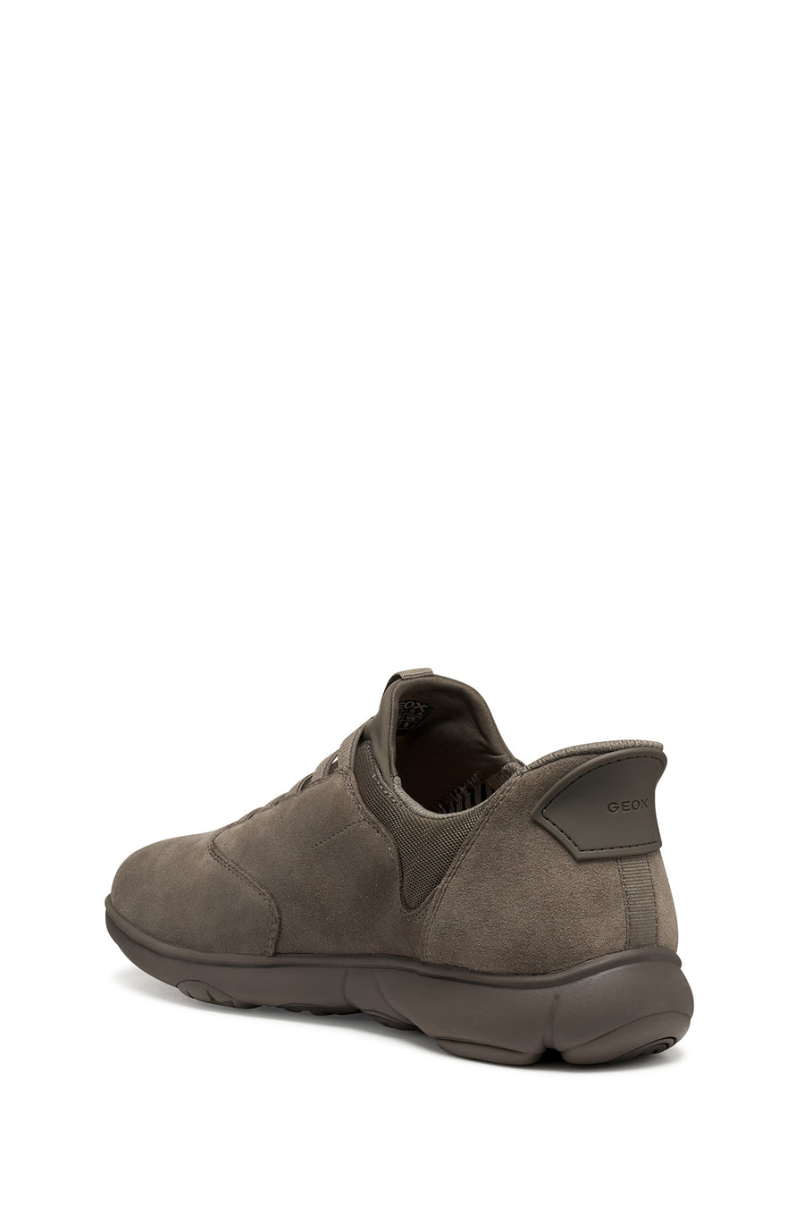 Geox Men Mink U Nebula 2.0 Plus Lace-Up Suede Leather Casual Shoes