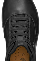 Geox Men Black U Nebula 2.0 Plus Lace-Up Leather Casual Shoes | Derimod