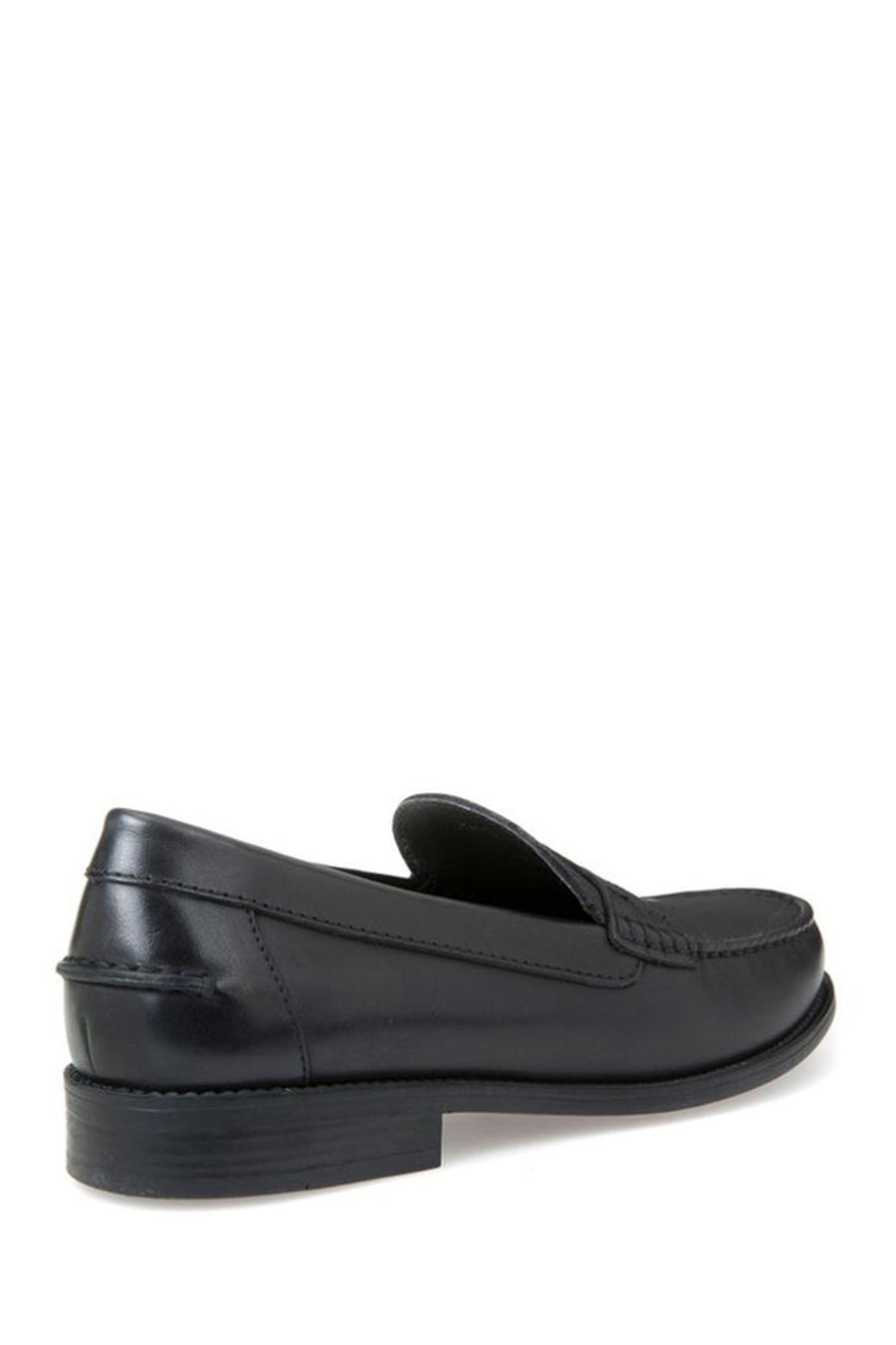Geox Men's Black New Damon Leather Loafer