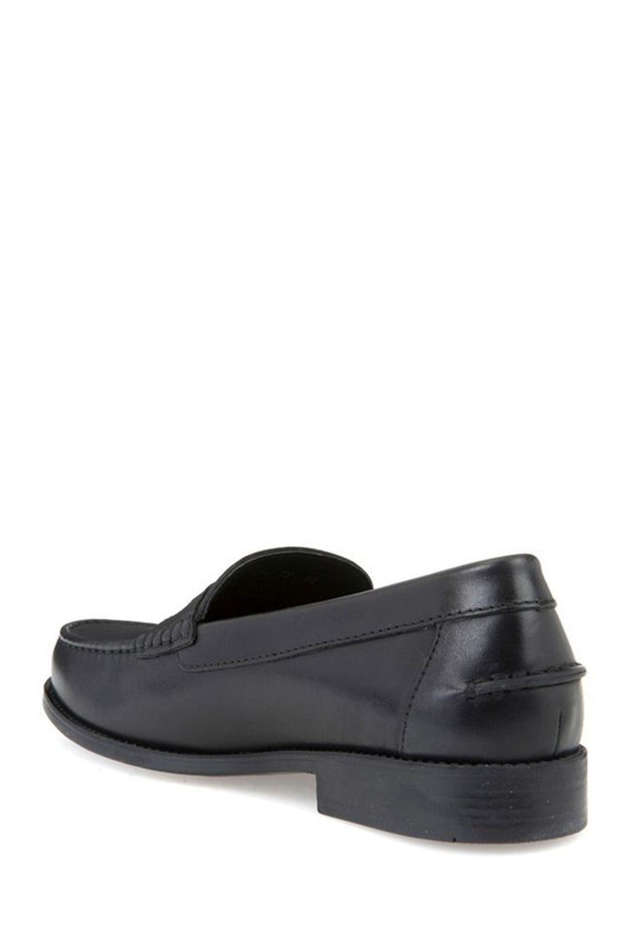 Geox Men's Black New Damon Leather Loafer