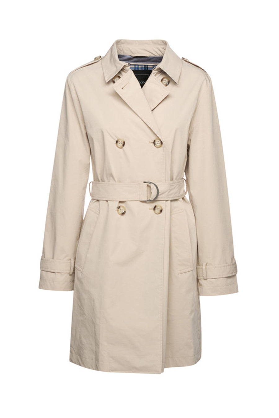 Geox Women's Cream Claudin Trench Coat W5522NT3070F5248 | Derimod