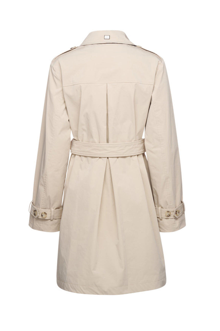 Geox Women's Cream Claudin Trench Coat