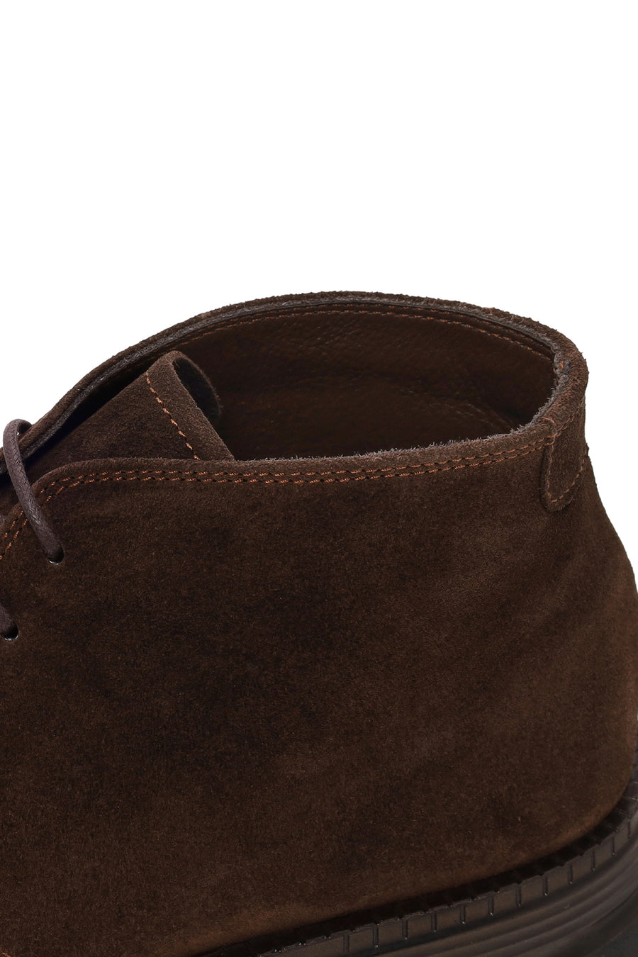 Male Brown Lace-up Suede Casual Boots