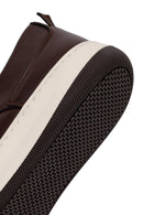 Male Brown Lace-Up Thick-Soled Leather Casual Shoe | Derimod