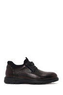 Derimod Fly Male Black Lace-Up Leather Casual Shoes | Derimod