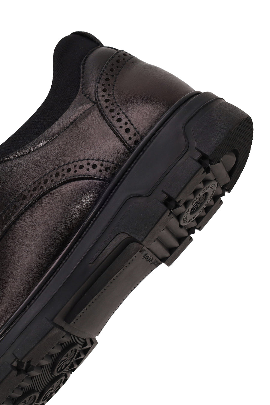 Derimod Fly Male Black Lace-Up Leather Casual Shoes