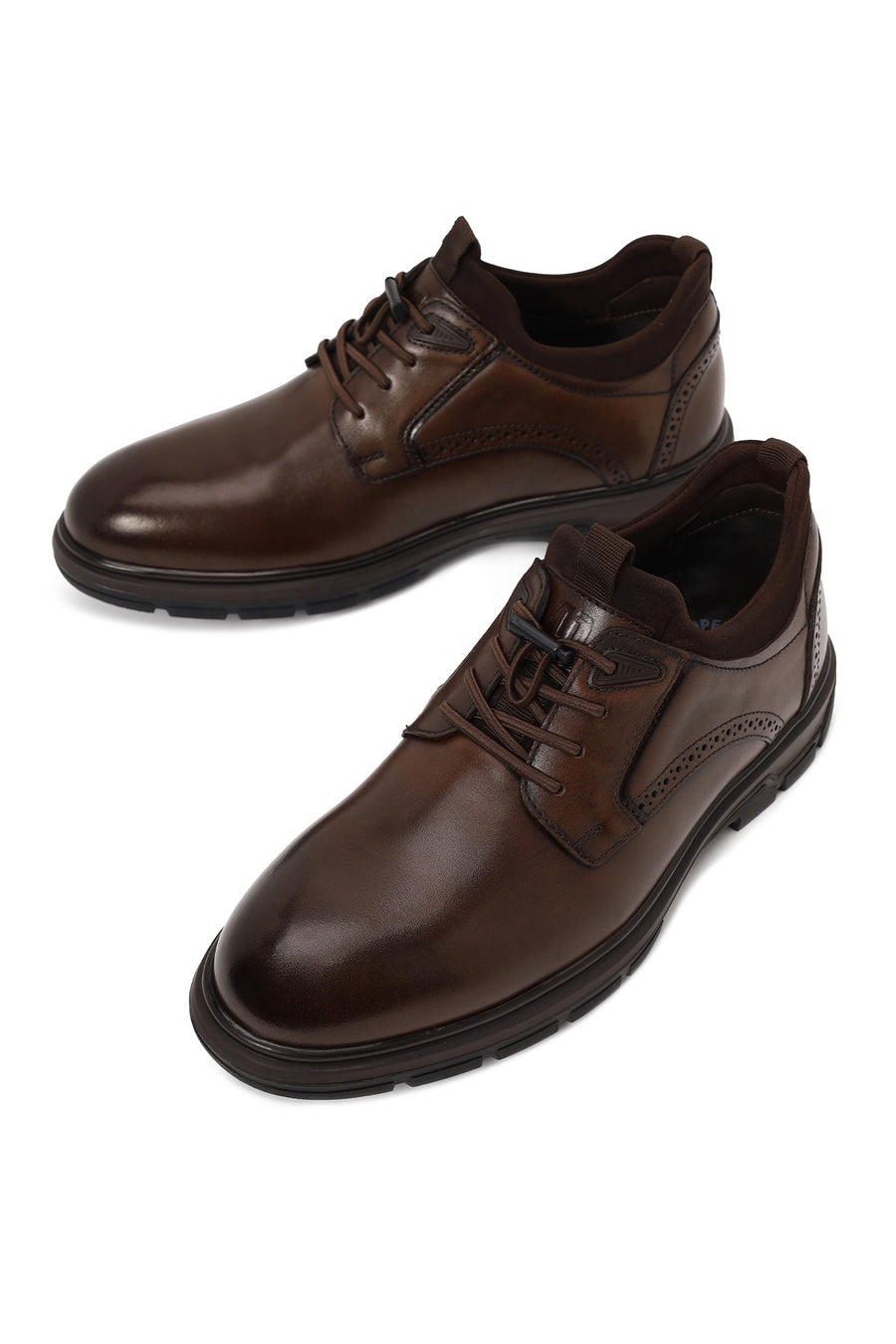 Derimod Fly Male Brown Lace-up Leather Casual Shoes