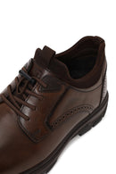 Derimod Fly Male Brown Lace-up Leather Casual Shoes | Derimod