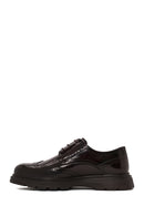 Derimod Fly Male Brown Lace-Up Thick-Soled Leather Casual Shoes | Derimod