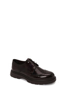 Derimod Fly Male Brown Lace-Up Thick-Soled Leather Casual Shoes | Derimod